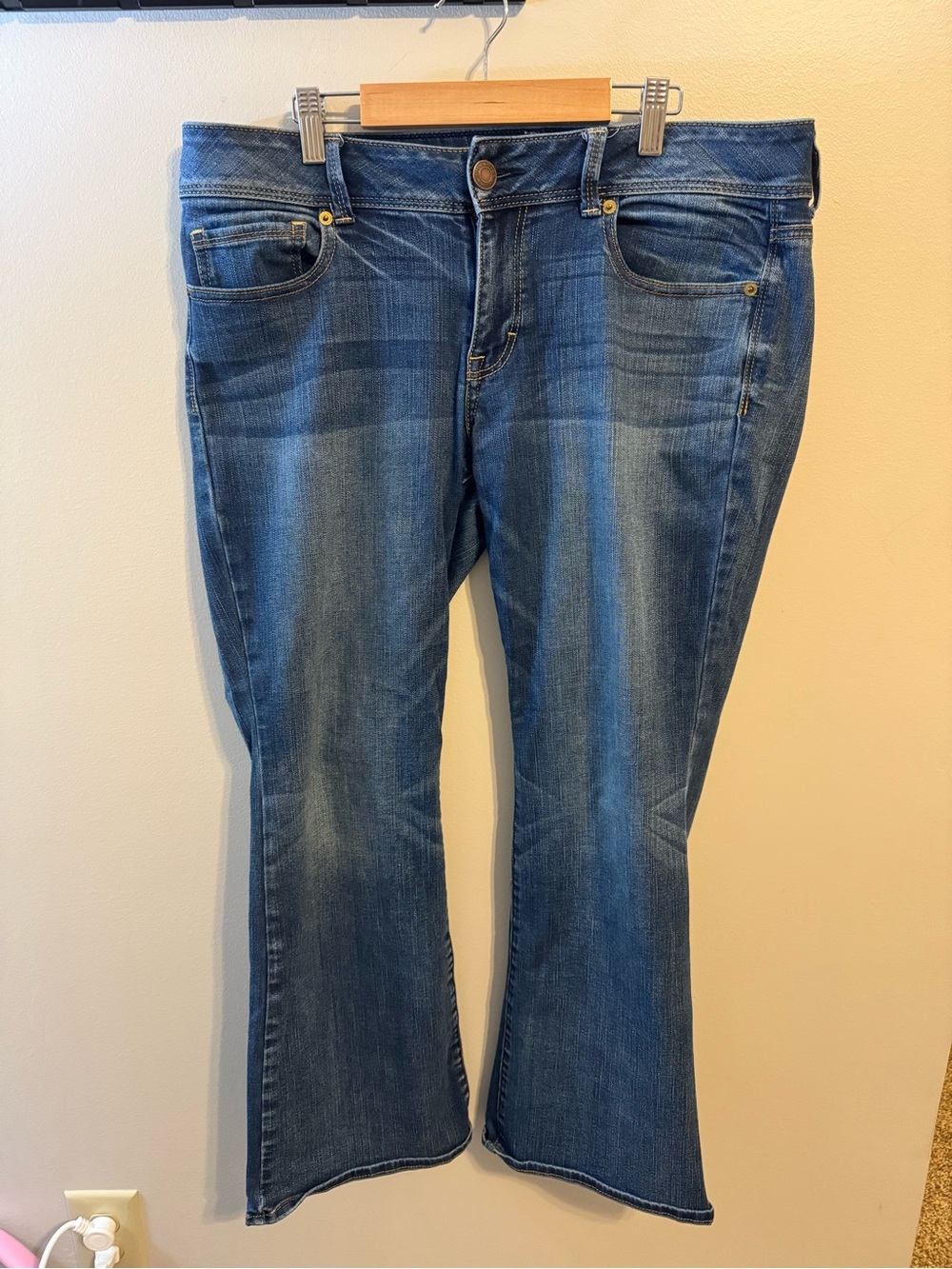 American Eagle Blue Women's Bootcut Jeans